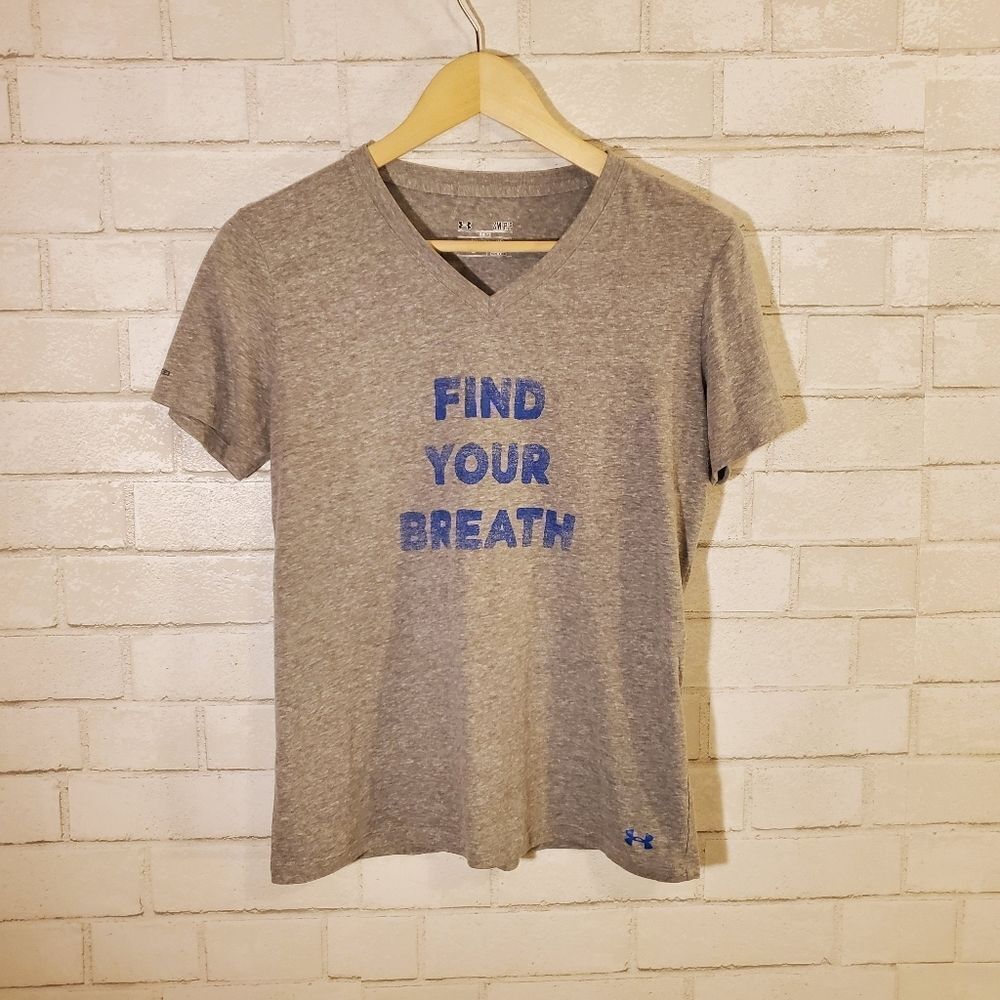 Under Armour "Find Your Breath" tee